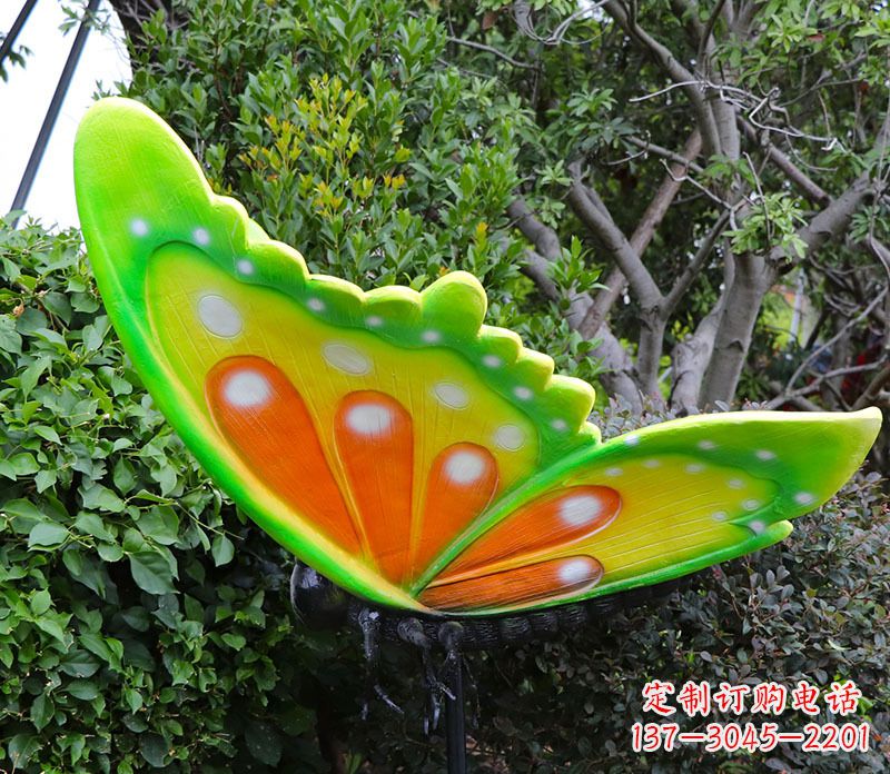 昆明玻璃钢仿真蝴蝶雕塑