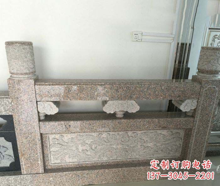 昆明公园景观大理石栏板石雕 (3)