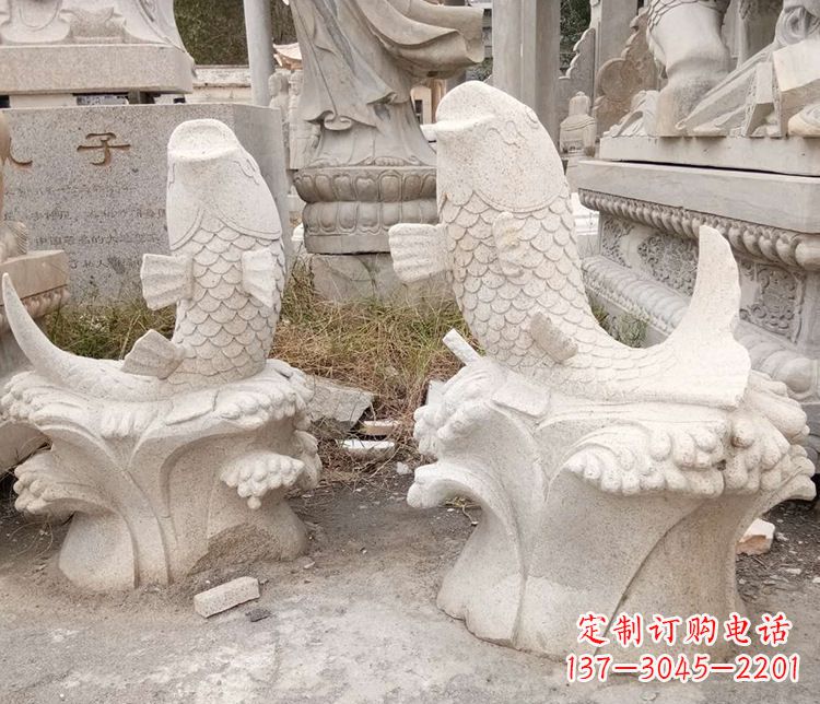 昆明鲤鱼雕塑定制