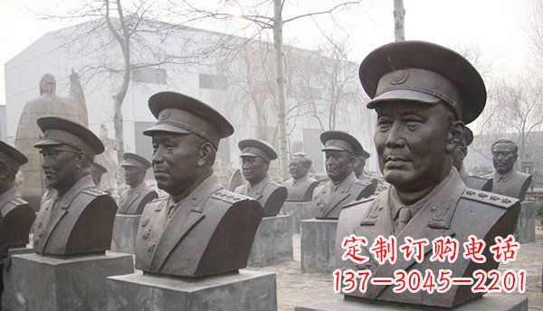 昆明伟人头像铜雕,让美好永存