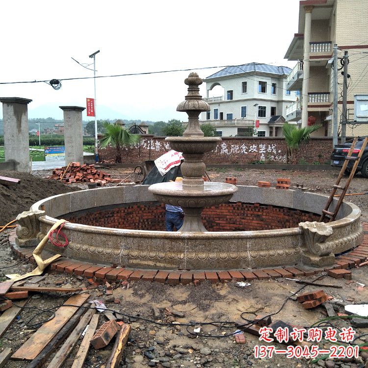昆明汉白玉喷泉石雕