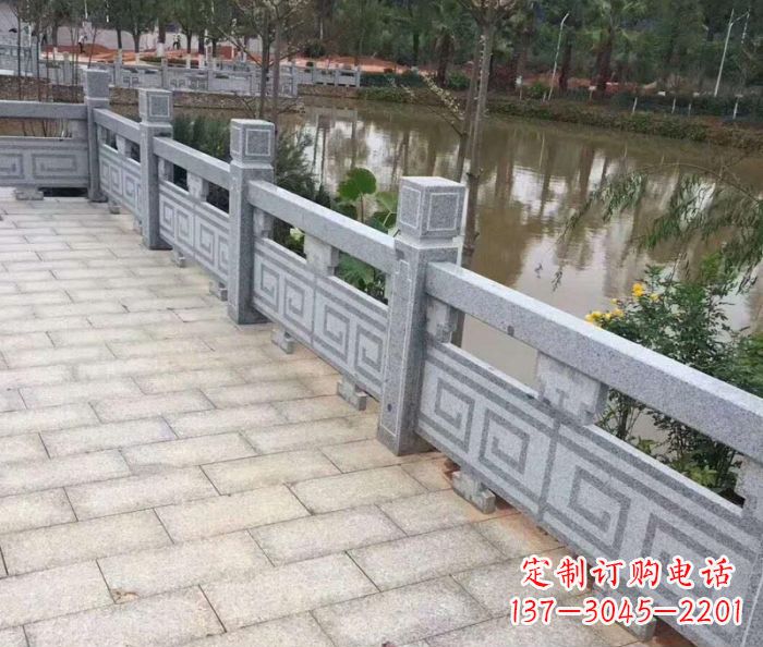 昆明中领雕塑护城河建筑石雕栏板