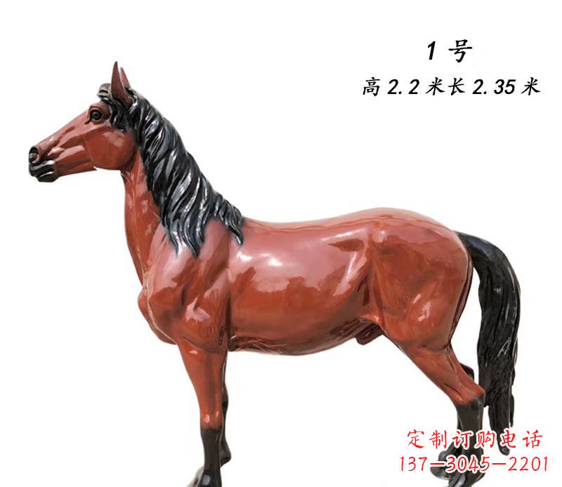 昆明精美马雕塑让您尽情享受动物之美
