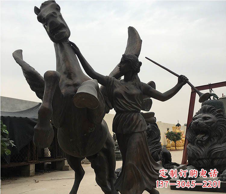 昆明精美马动物铜雕摆件