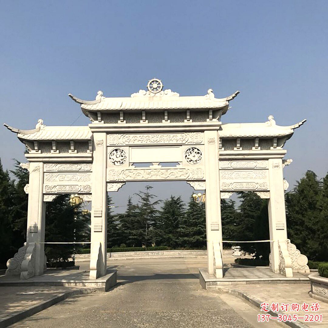 昆明牌坊柱座石雕