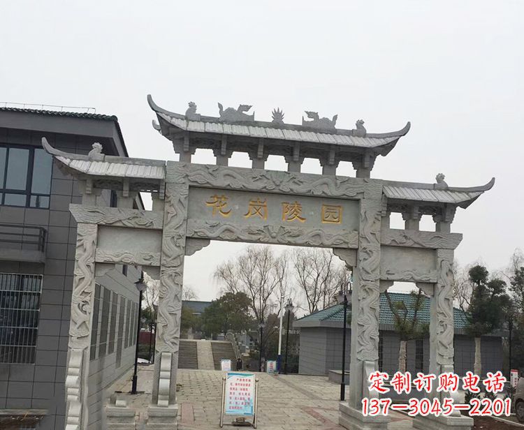 昆明精美牌楼石雕,精致雕琢精美臻品