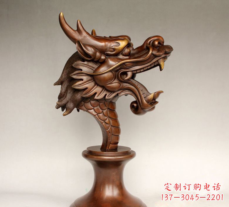 昆明十二生肖兽首铜雕塑,让古老传统走进你我家