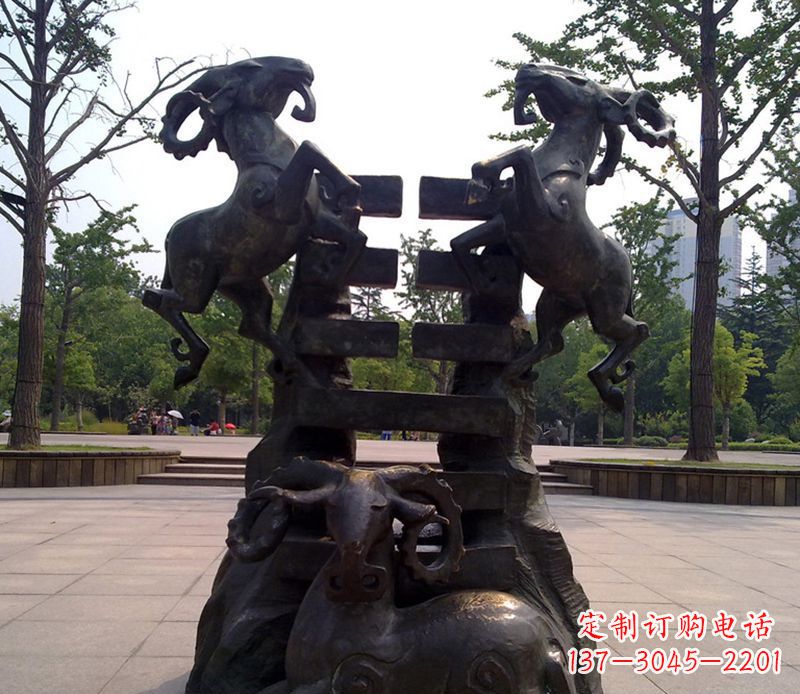 昆明传统工艺铜雕十二生肖