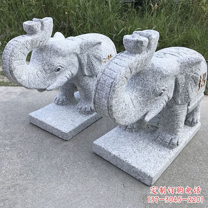 昆明石雕大象招财象
