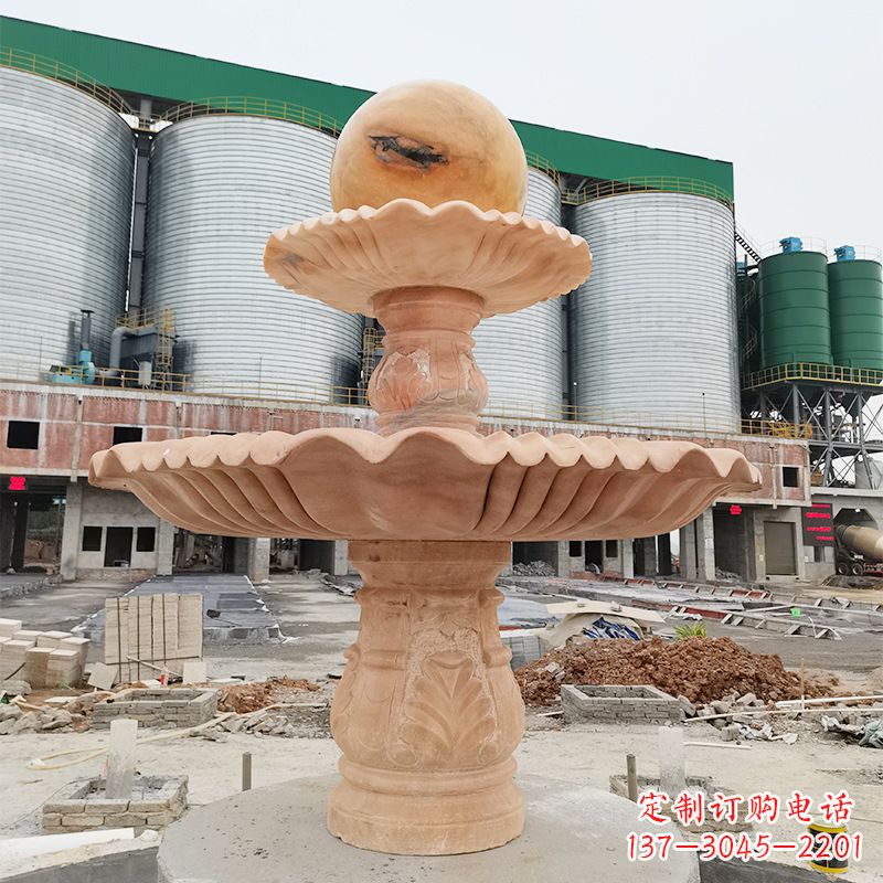 昆明石喷泉石雕
