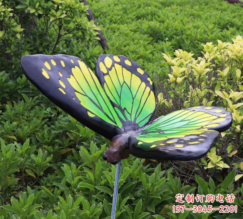 昆明树脂仿真蝴蝶昆虫雕塑