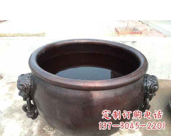 昆明水缸寺庙铜雕