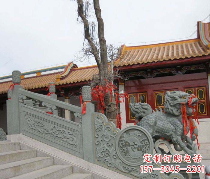 昆明寺庙景观仿古石栏板