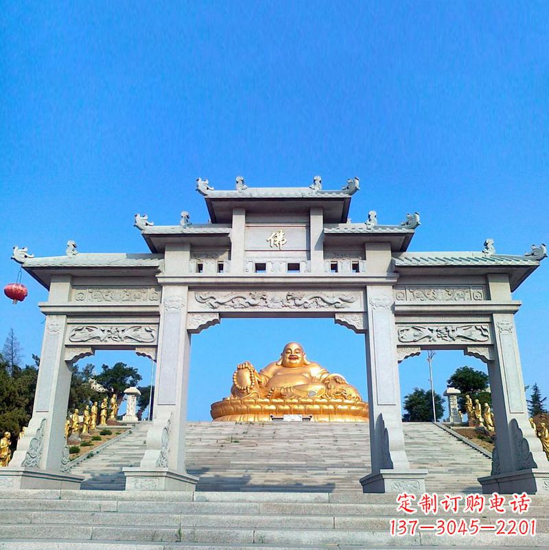 昆明寺庙石雕牌坊