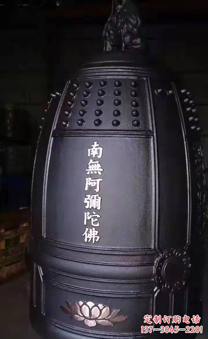 昆明寺庙铜钟雕塑户外景观雕塑