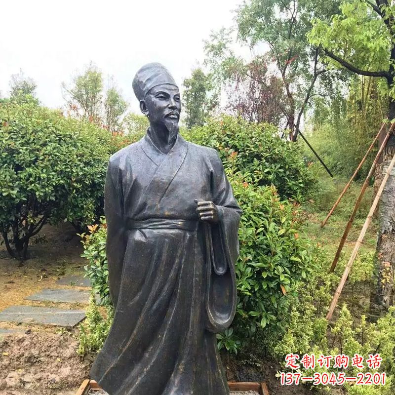 昆明苏东坡铸铜历史文化名人雕像