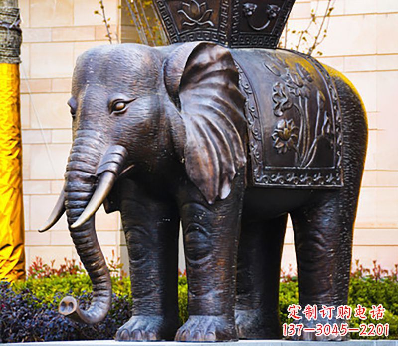 昆明铜雕大象