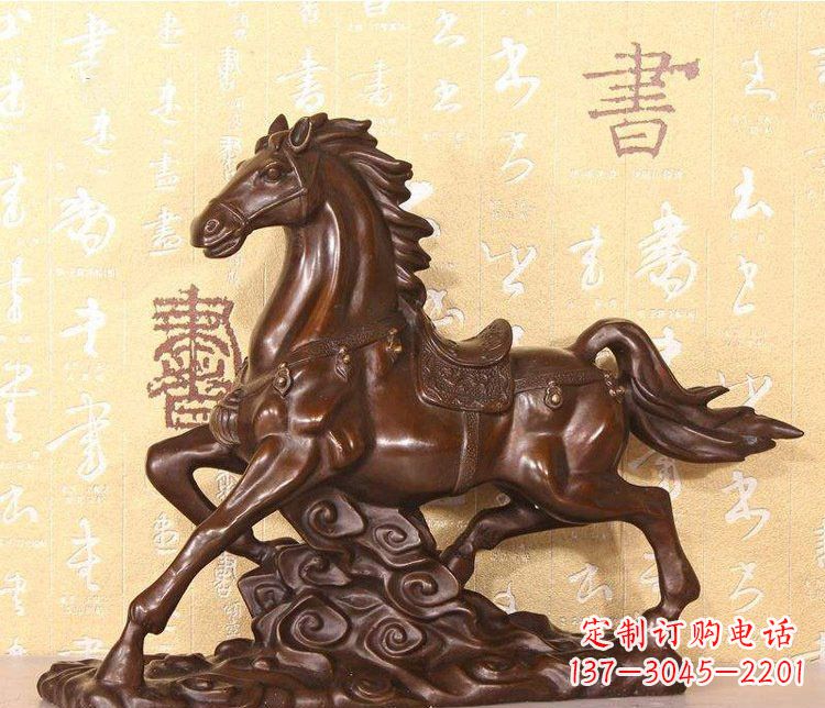 昆明铜雕户外园林动物马雕塑