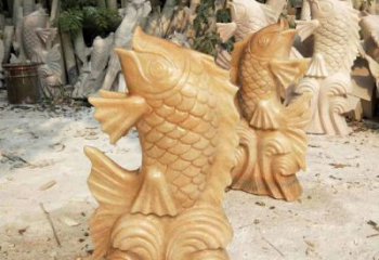 昆明中领雕塑精美鲤鱼雕塑
