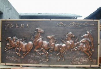 昆明中领雕塑：古典造型的精美马雕塑