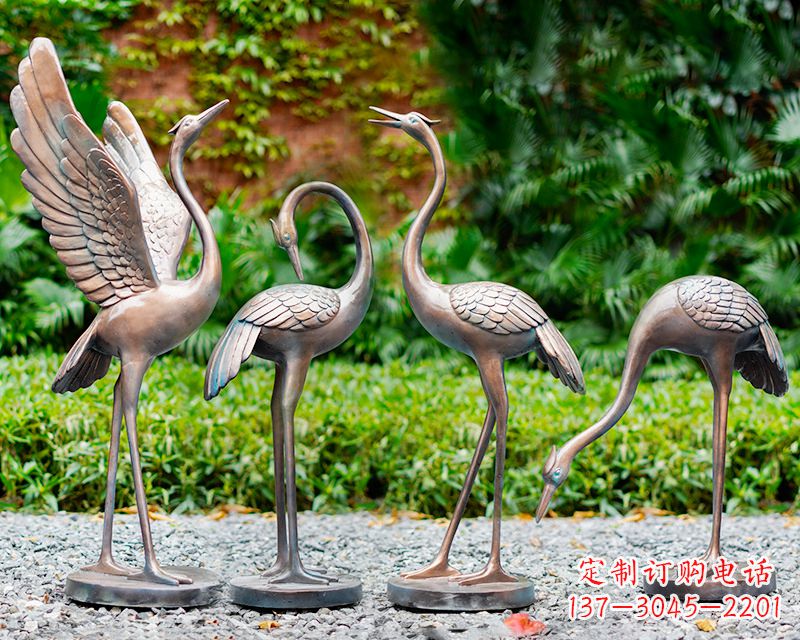 昆明仙鹤雕像