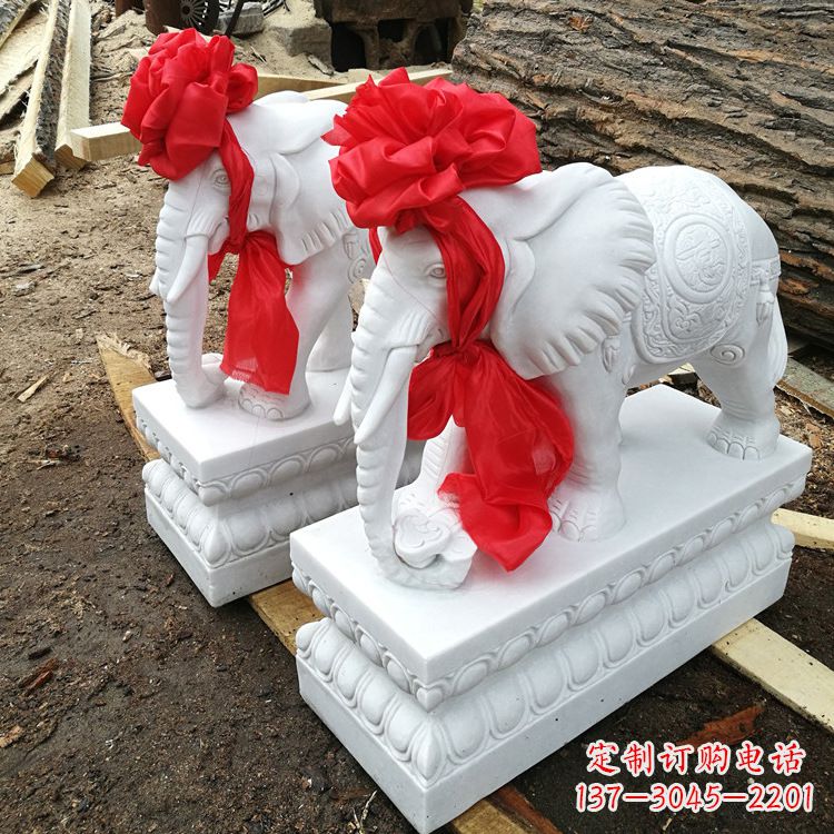 昆明现代石雕大象