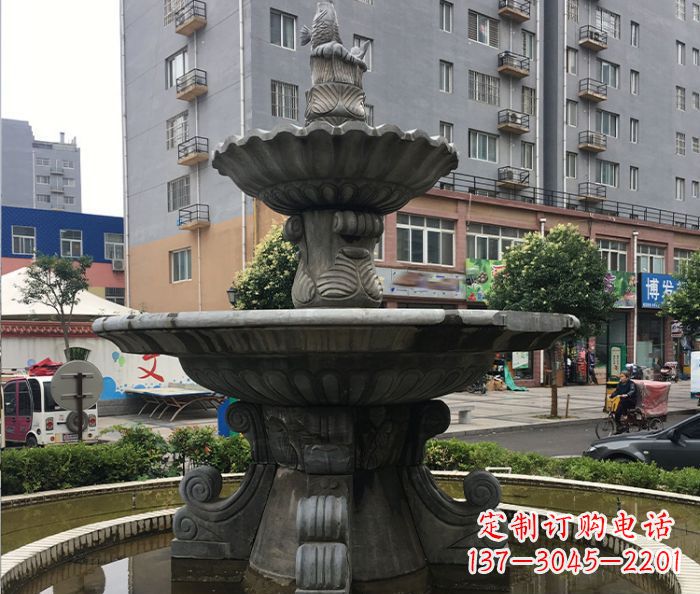 昆明小区景观仿古喷泉石雕