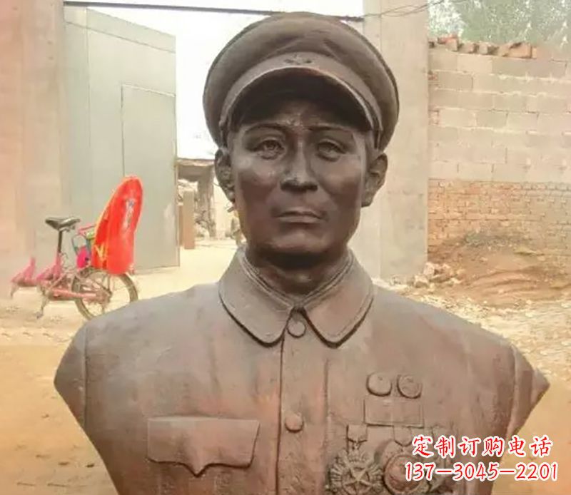 昆明元帅名人胸像铜雕