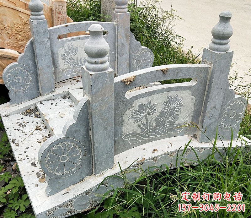 昆明园林仿古石栏板景观石雕_1 (2)