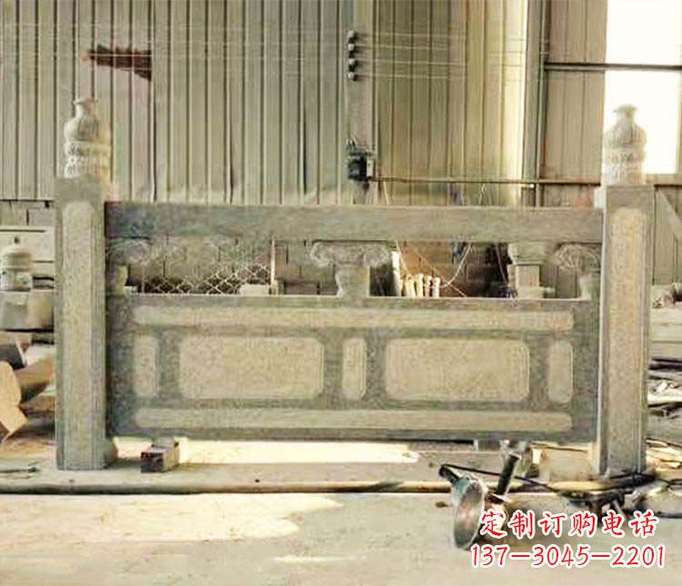 昆明园林仿古石栏板景观石雕