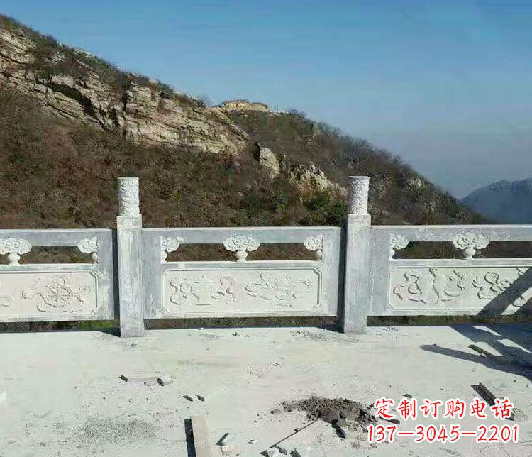 昆明园林仿古石栏板景观石雕_2 (3)
