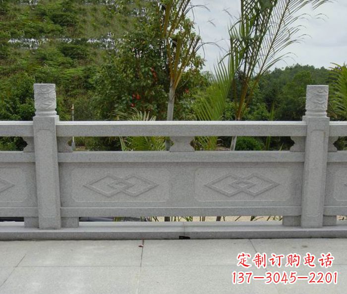 昆明园林景观大理石栏板雕塑 (3)