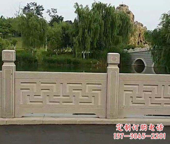 昆明园林景观大理石栏板石雕 (4)