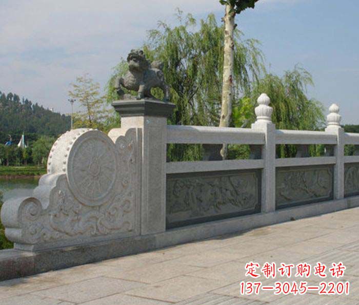 昆明园林景观大理石栏板雕塑