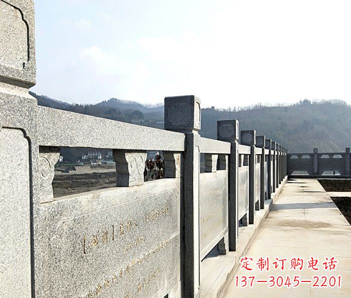 昆明园林景观大理石栏板石雕 (14)