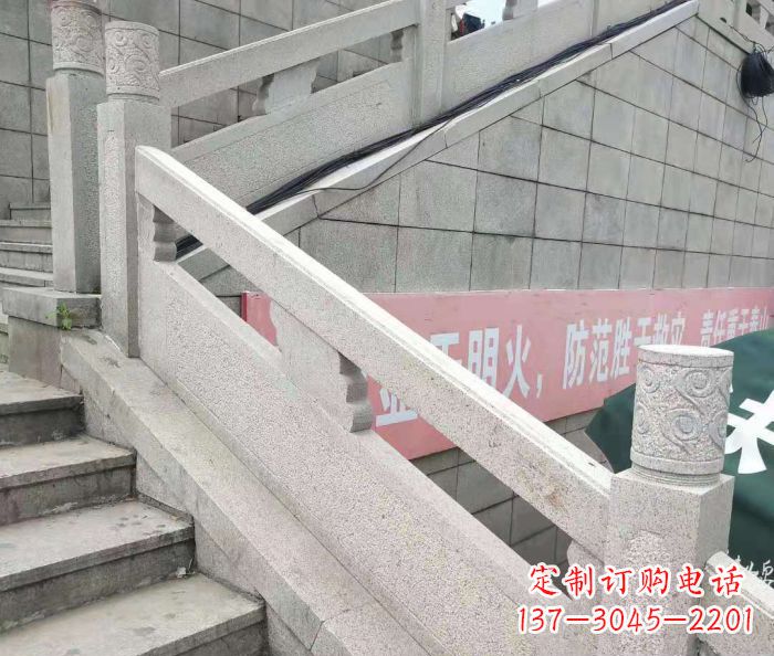昆明园林景观大理石桥栏板石雕_1 (2)