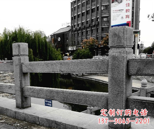 昆明园林景观仿古石雕栏板 (9)