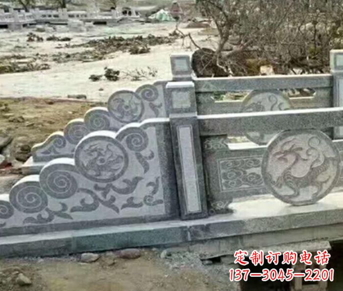 昆明园林景观仿古石雕栏板 (10)