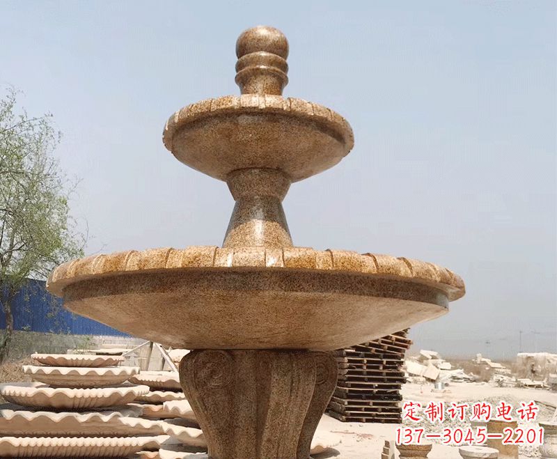 昆明中式石雕喷泉