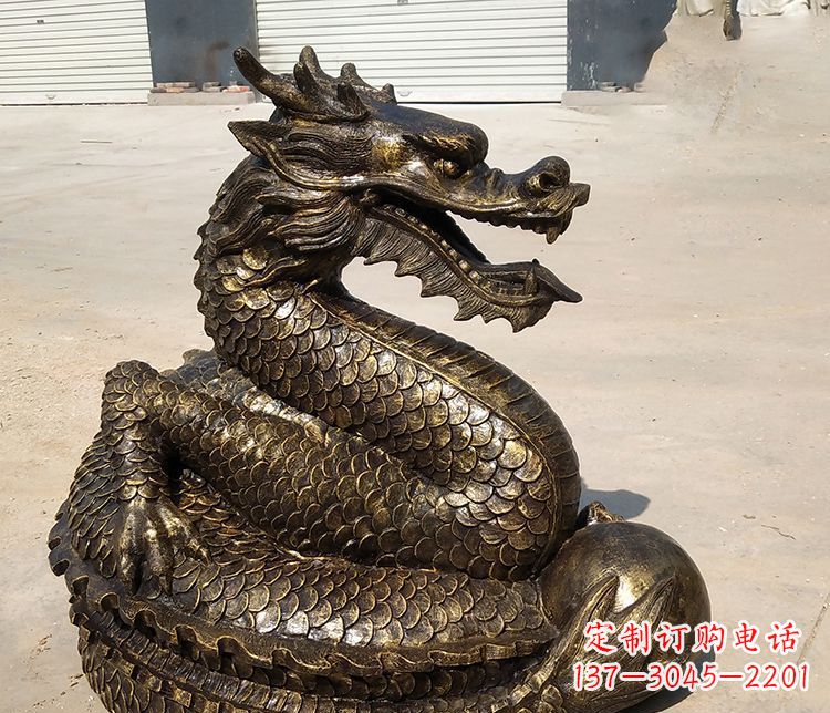 昆明铸铜神龙雕塑