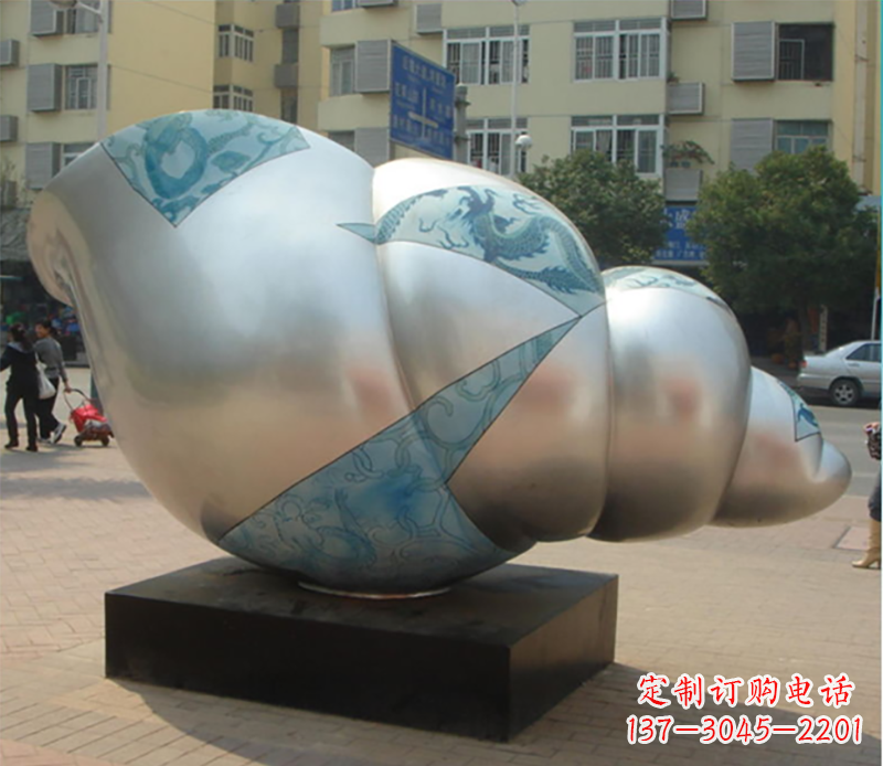 昆明海螺雕塑不锈钢
